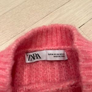 Zara pink sweater